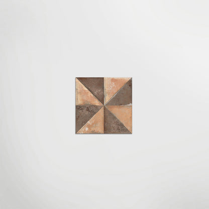Terra Triangle Matt 22.3 x 22.3cm Wall & Floor Tile