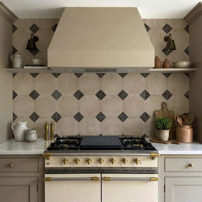 Tessa Octo Multi Matt 20 x 20cm Wall & Floor Tile