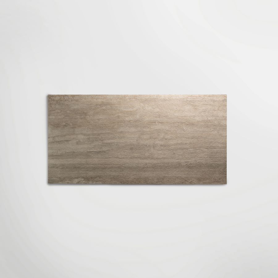Tivoli Ribcut Beige Textured 120 x 60cm Wall & Floor Tile