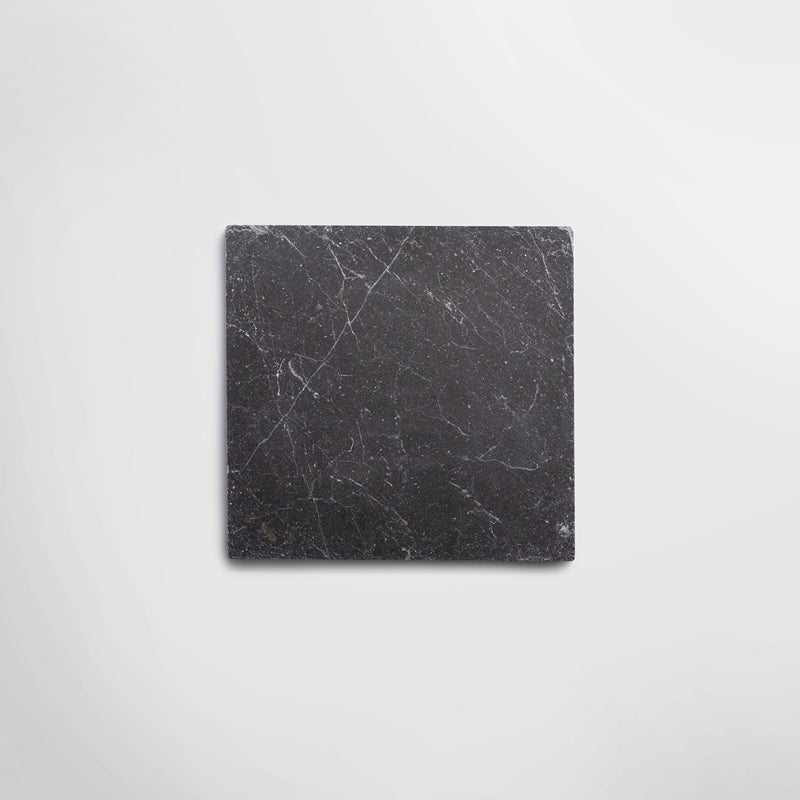 Venetian Black Tumbled 40.6 x 40.6cm Floor Tile