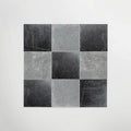 Venetian Porcelain Black Matt 20 x 20cm Wall & Floor Tile in a room setting
