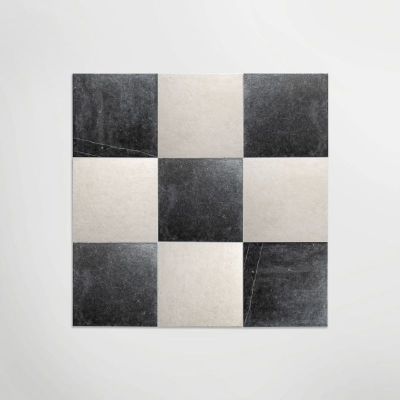 Venetian Porcelain Black Matt 20 x 20cm Wall & Floor Tile