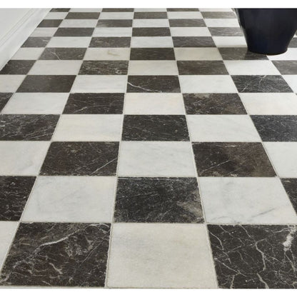 Venetian White Tumbled 40.6 x 40.6cm Floor Tile