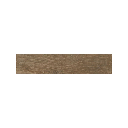 Chestnut brown wood effect blocks laid in a parquet pattern across a floor