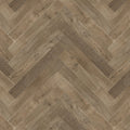 Lyndhurst Chestnut Herringbone Wood Effect Porcelain Tile 10 x 70cm