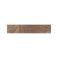 Deep brown Lyndhurst Walnut parquet wood effect tiles in a living space roomset