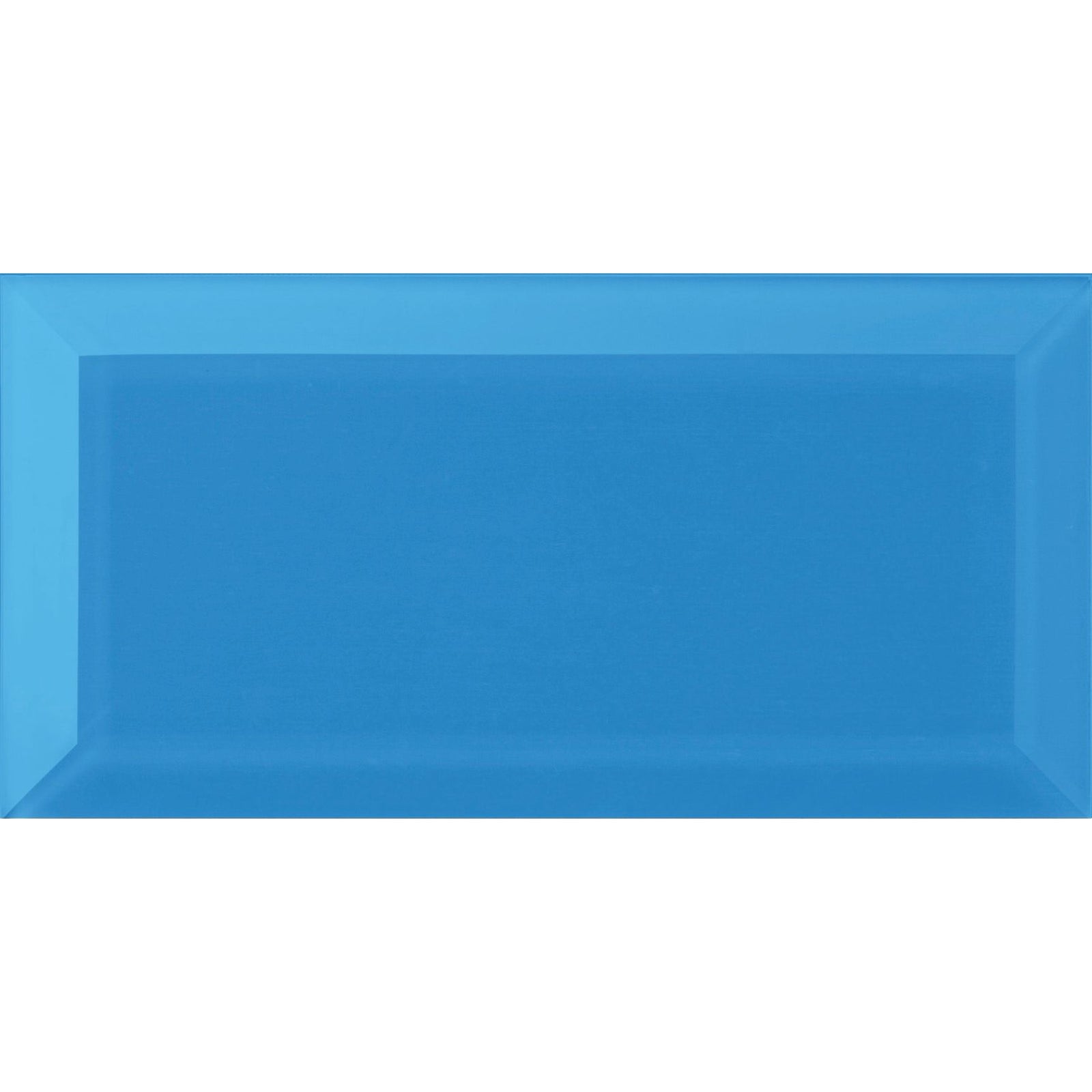 Loire Clear Bevel Glass 20 x 10cm Wall Tile