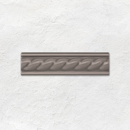 London Stone Rope Moulding Ceramic Wall Tile 152x40mm