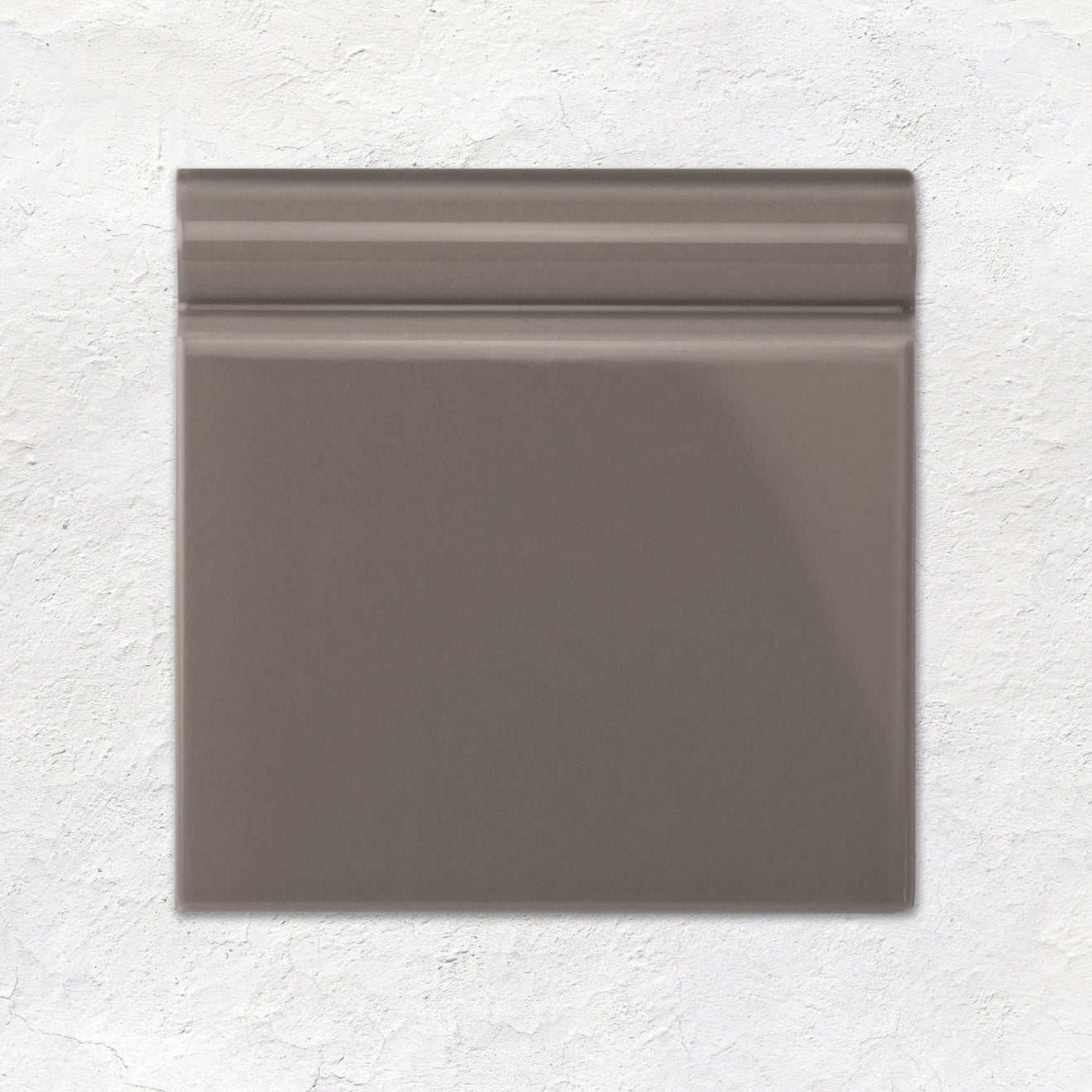 London Stone Skirting Tile 152x152mm - Ceramic - Gloss