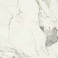 White marble tile with elegant gray veining milos alabaster marble effect tile 80 x 80cm