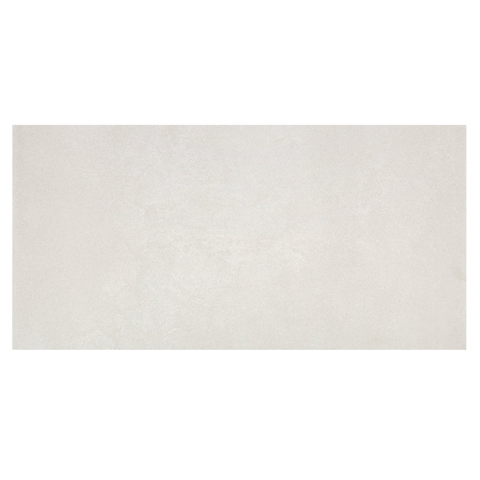 Moderna White Porcelain 60 x 30 Tile in a bathroom setting