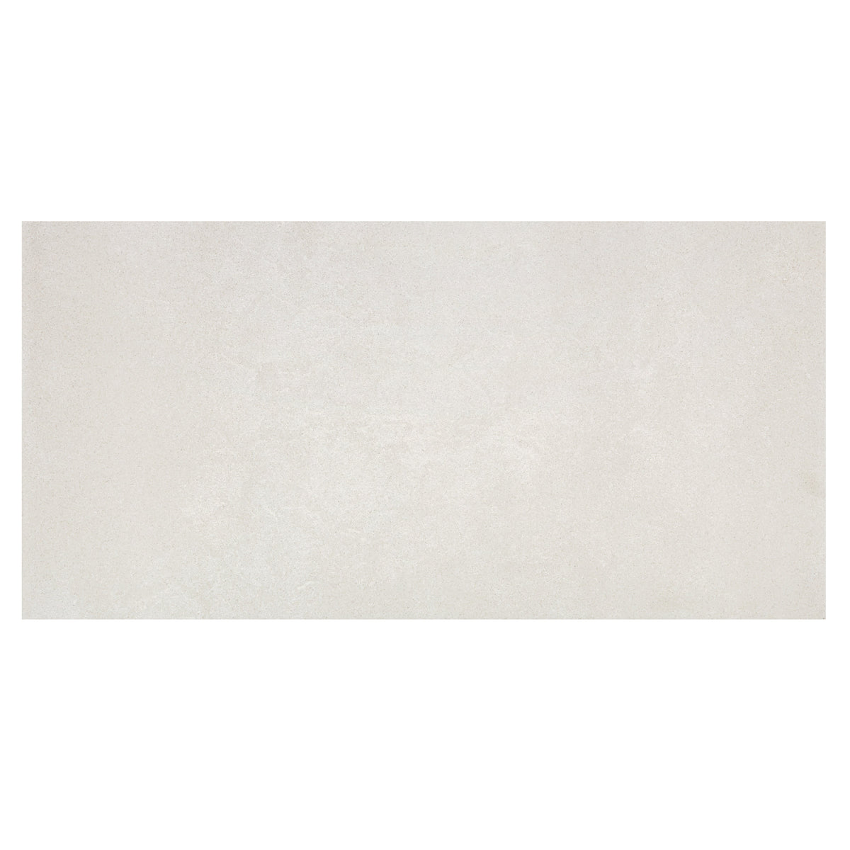 Cream-colored moderna white porcelain rectangular tile with subtle textured surface measuring 60 by 30 cm
