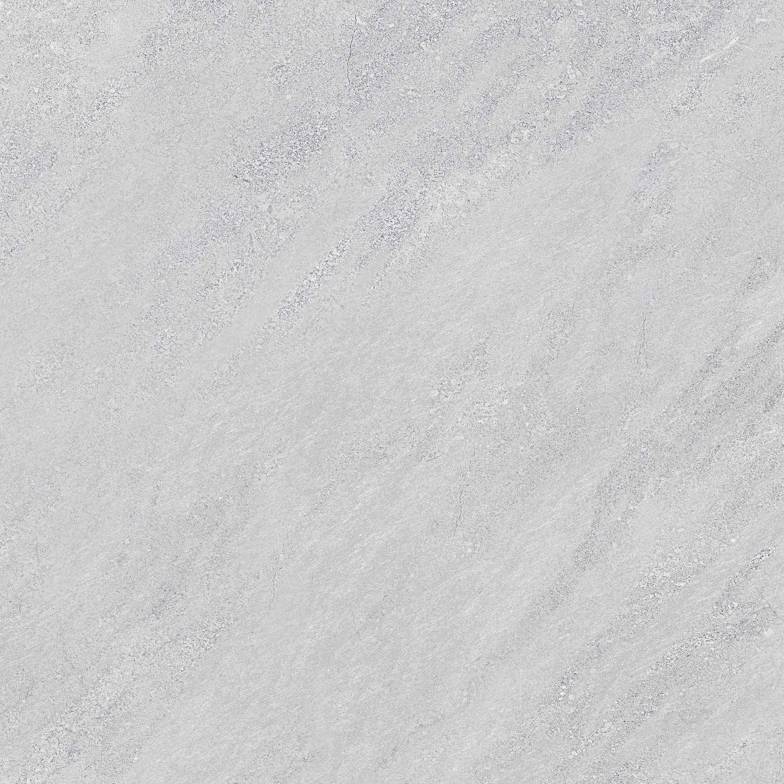 Klifface pearl matt 60 x 60cm gray stone-effect tile with subtle veining and a matte finish for flooring and walls