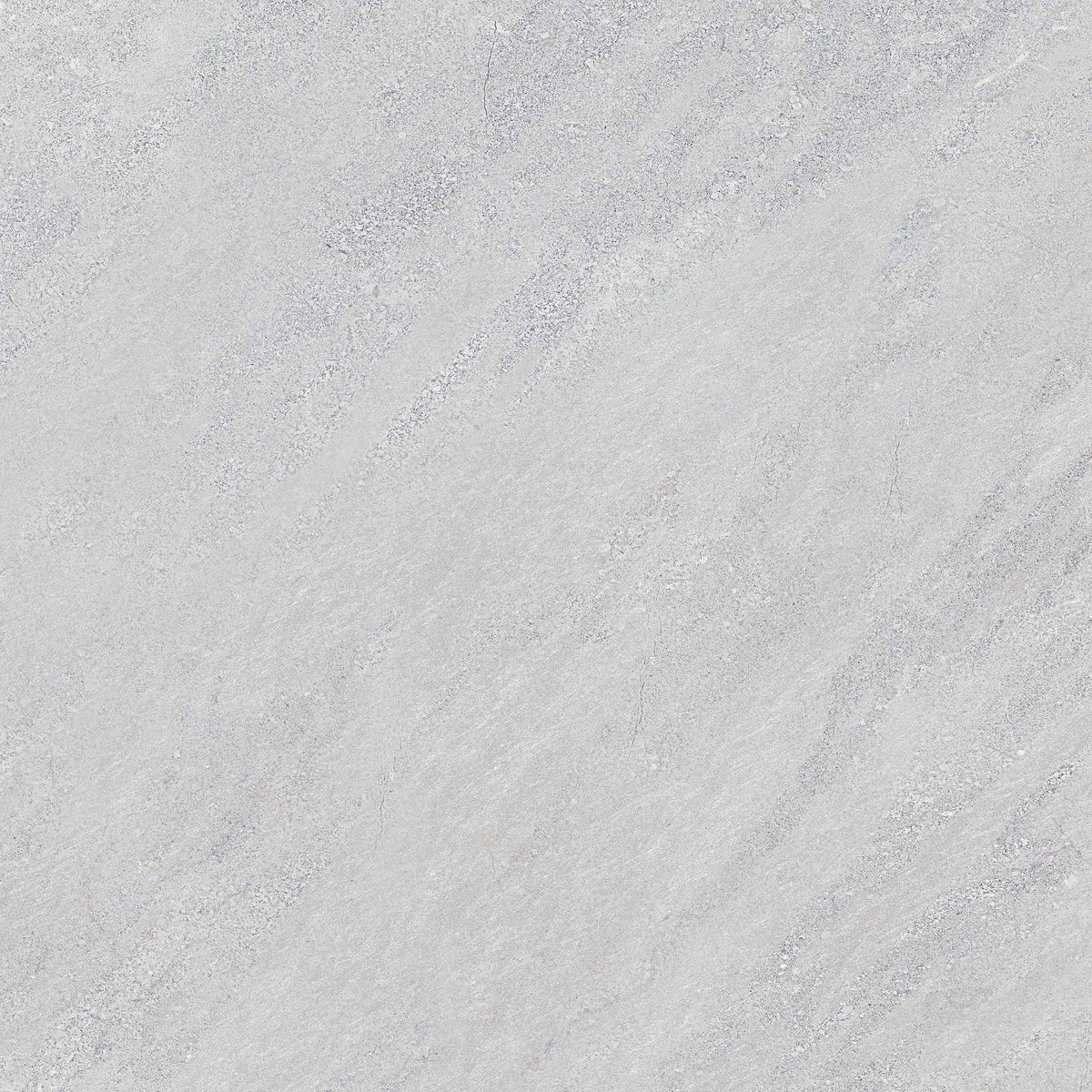 Klifface pearl matt 60 x 60cm gray stone-effect tile with subtle veining and a matte finish for flooring and walls