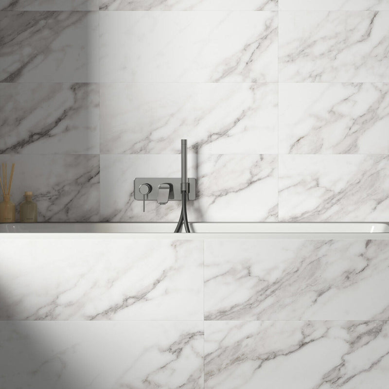 Magnus Calacatta White 30 x 75cm