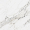 White marble tile magnus calacatta white 75 x 75cm with elegant gray veining for flooring and wall decor