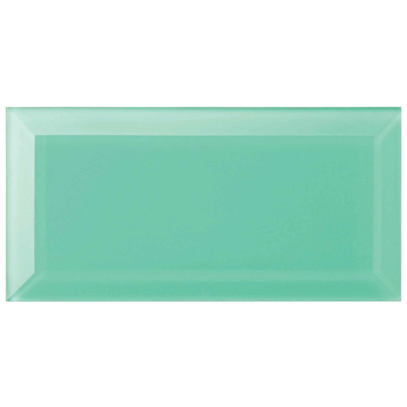 Mississippi Clear Bevel Glass 20 x 10cm Wall Tile