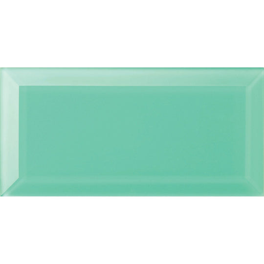 Mississippi Clear Bevel Glass 20 x 10cm Wall Tile - alternate view