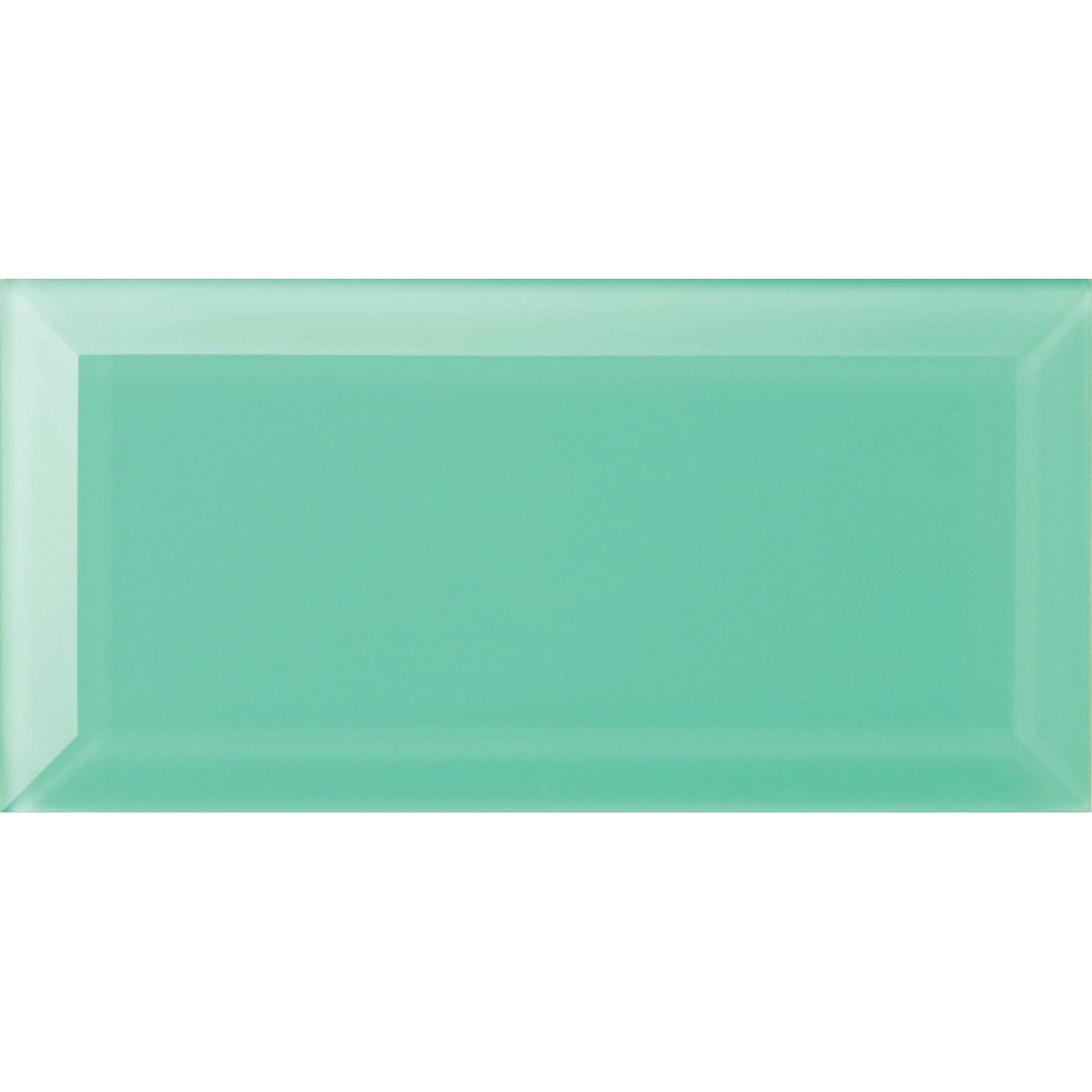 Mississippi Clear Bevel Glass 20 x 10cm Wall Tile