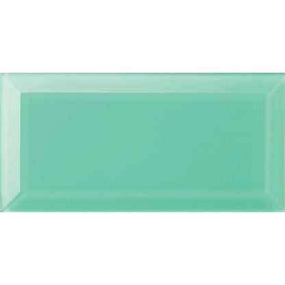 Mississippi Clear Bevel Glass 20 x 10cm Wall Tile