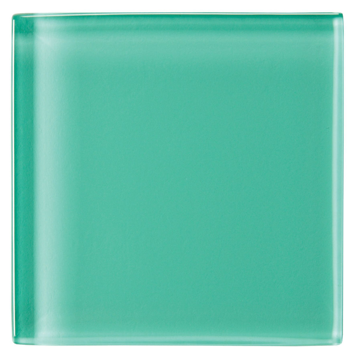 Mississippi Clear Glass 10 x 10cm Wall Tile - Gloss - Neutral