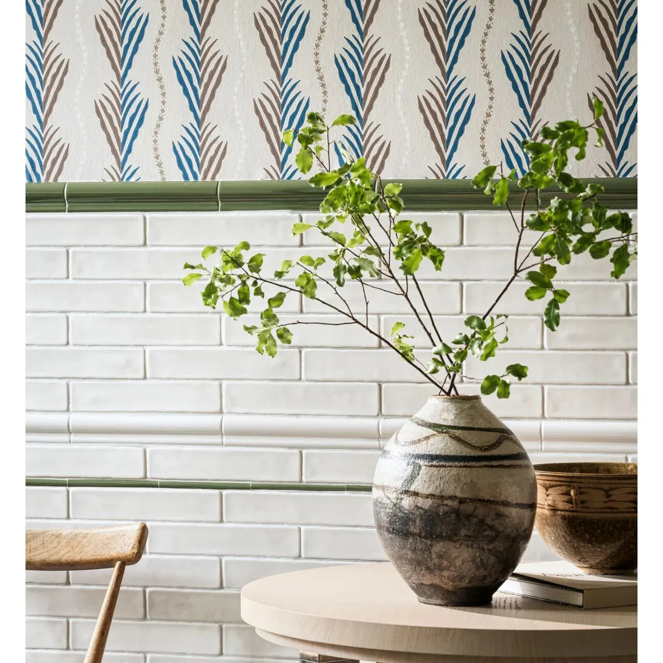 Nina Campbell Dado Eucalyptus