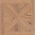 Origin Parquet Mid 60 x 60cm mid-brown wood-effect porcelain tile face