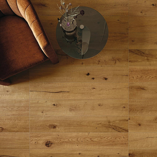 Origin Plank Dark 20 x 120cm Wood Effect Porcelain Tile - alternate view