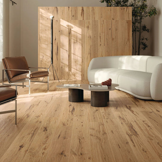 Origin Plank Mid 20 x 120cm Wood Effect Porcelain Tile
