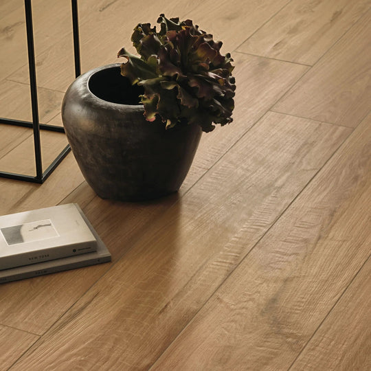 Origin Plank Mid 20 x 120cm Wood Effect Porcelain Tile - alternate view
