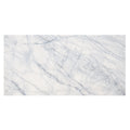 Ottimo marble 61 x 30.5cm white marble tile with elegant gray veining for stylish flooring and wall applications