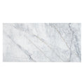 Ottimo marble 61 x 30.5cm white marble tile with elegant gray veining for stylish interior design use