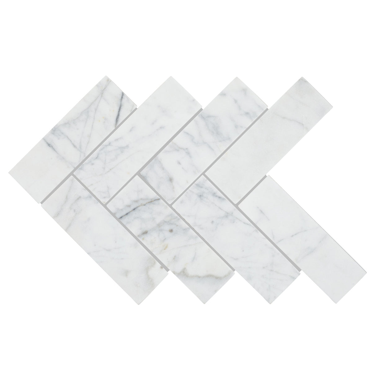Ottimo Large Herringbone Mosaic – close-up detail
