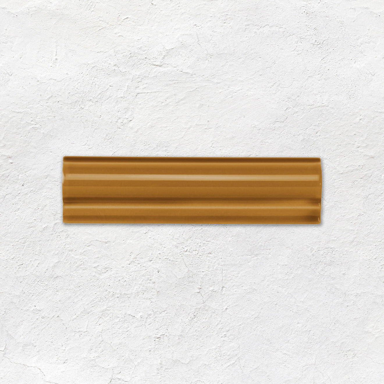 Ochre Albert Moulding Ceramic Wall Tile 152x40mm