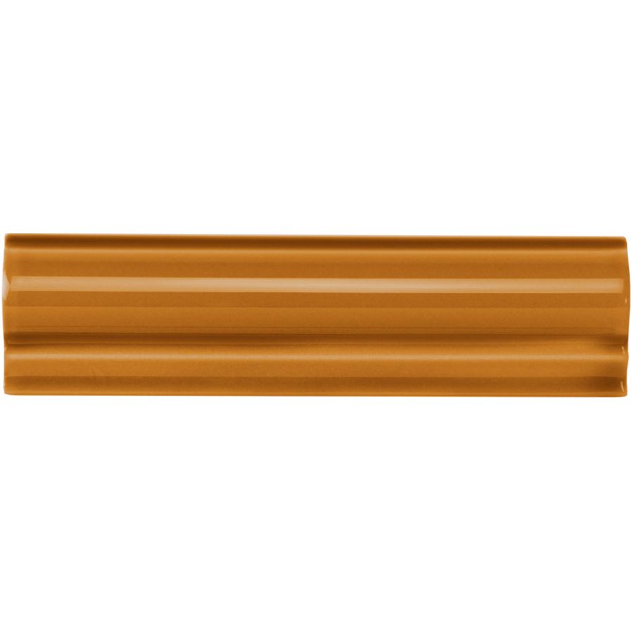 Ochre Albert Moulding Ceramic Wall Tile 152x40mm