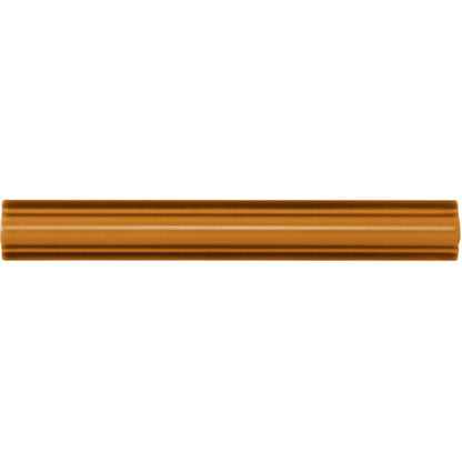 Ochre Astragal Moulding Ceramic Wall Tile 152x21mm