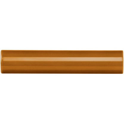 Ochre External Corner Trim Ceramic Wall Tile 152x30mm