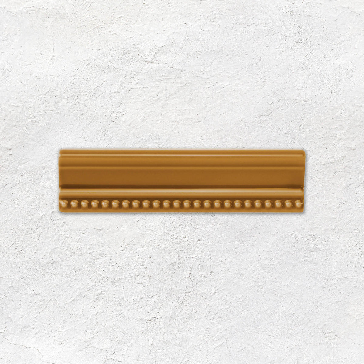 Ochre Hogarth Moulding Ceramic Wall Tile 152x38mm