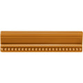 Ochre Hogarth Moulding Ceramic Wall Tile 152x38mm