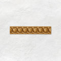 Ochre Scroll Moulding Ceramic Wall Tile 152x29mm