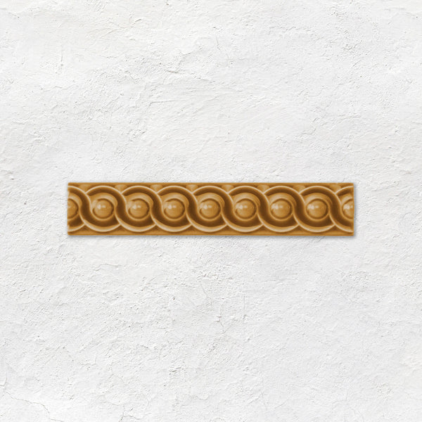 Ochre Scroll Moulding