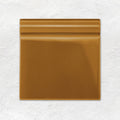 Ochre Skirting Tile 152x152mm