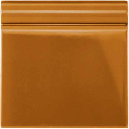 Ochre Skirting Tile 152x152mm