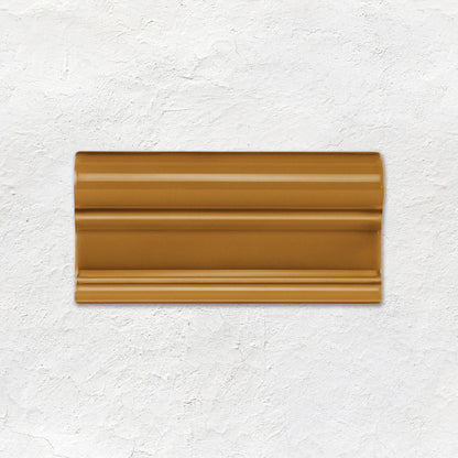 Ochre Victoria Moulding Ceramic Wall Tile 152x75mm