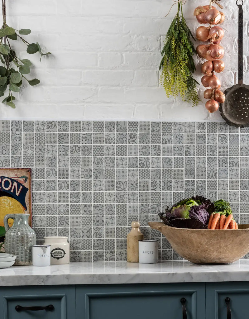 The Original Style Medine Patterned Mosaic Mosaic and tile design stocked by Hyperion Tiles