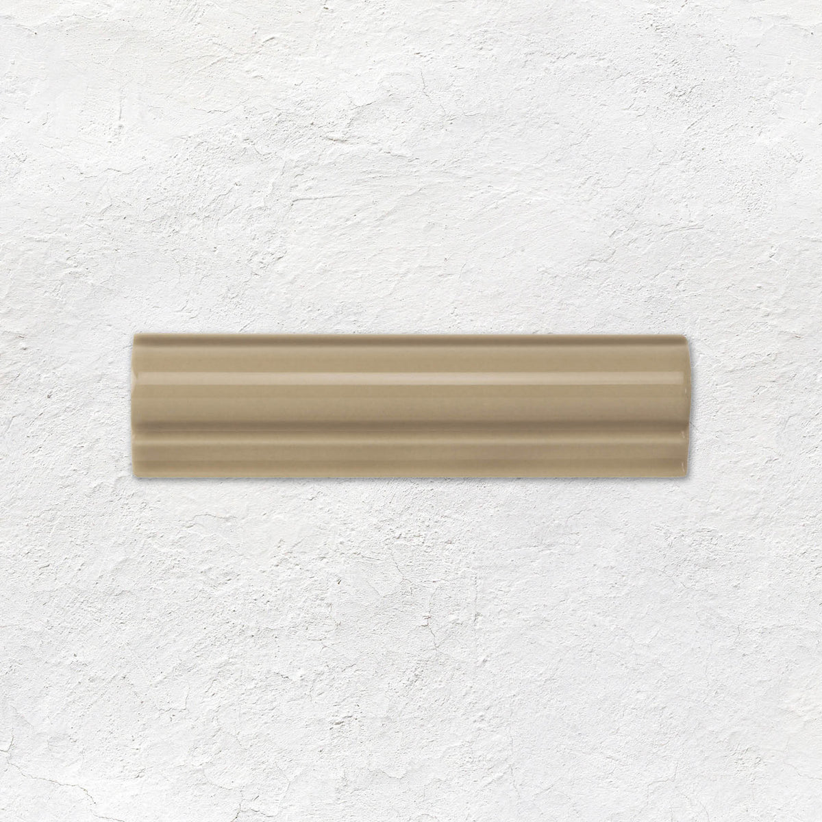 Palladian Beige Albert Moulding Ceramic Wall Tile 152x40mm - Gloss - Cream & Beige