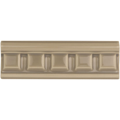 Palladian Beige Dentil Moulding Ceramic Wall Tile 152x50mm