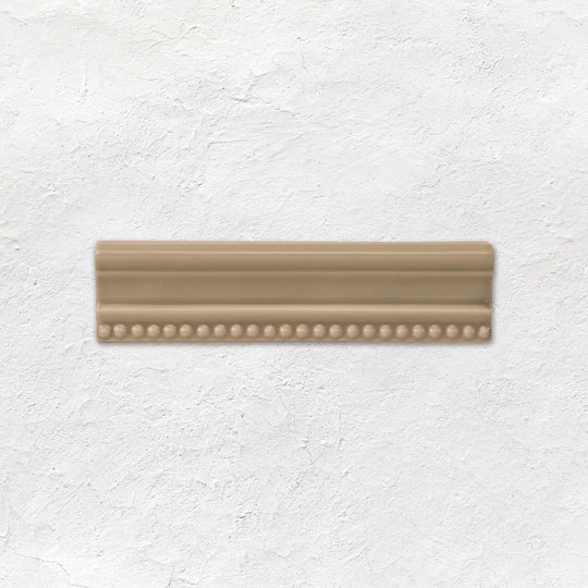 Palladian Beige Hogarth Moulding Ceramic Wall Tile 152x38mm