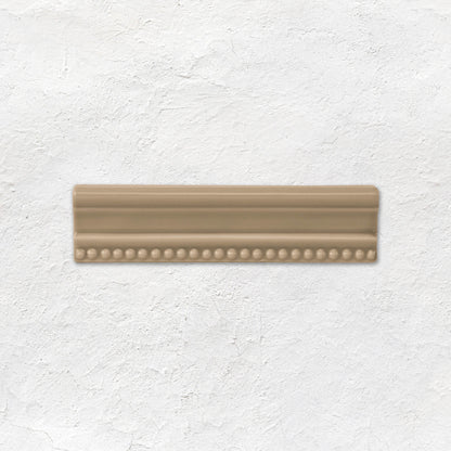 Palladian Beige Hogarth Moulding Ceramic Wall Tile 152x38mm