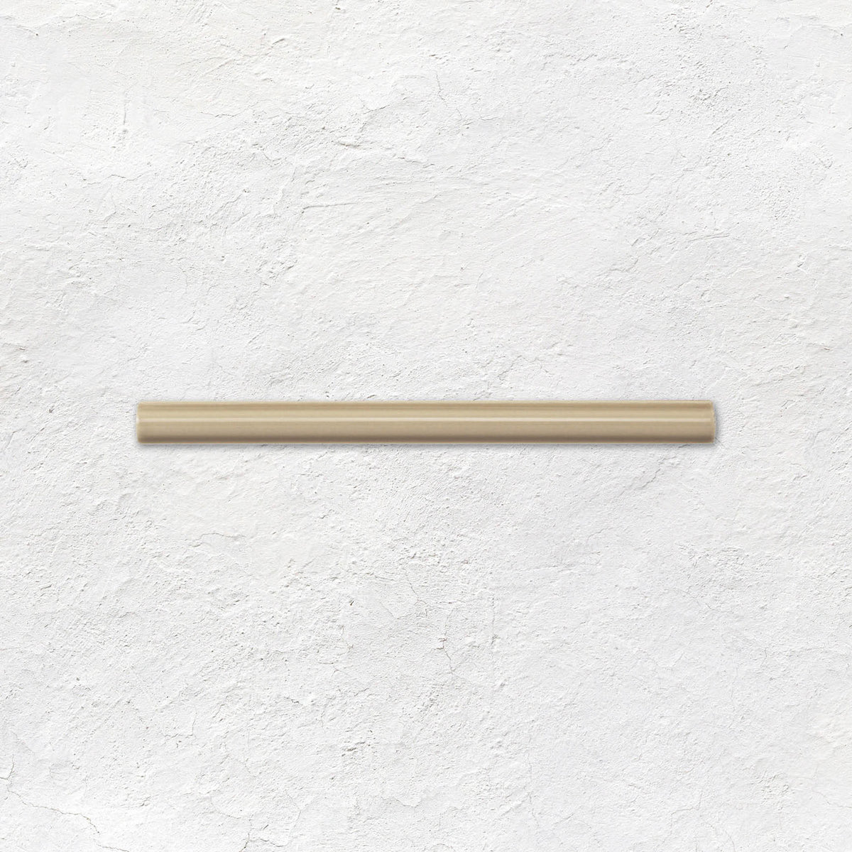 Palladian Beige Omega Moulding Ceramic Wall Tile 152x12mm - Gloss - Cream & Beige